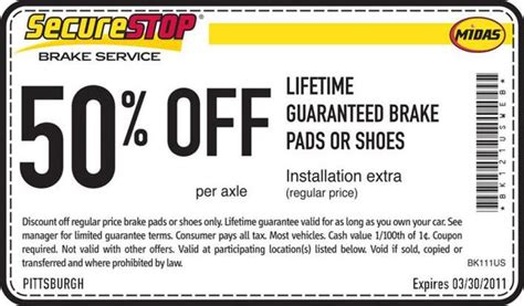 midas brakes coupons|Midas Coupons & Discounts.